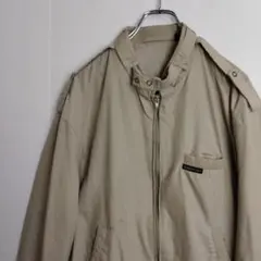 メンバーズオンリー ブルゾン コットンジャケット ベージュ