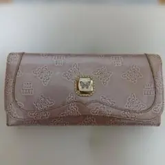 1110 ANNA SUI アナスイ がま口 蝶 バタフライ ピンク系 財布 - メルカリ