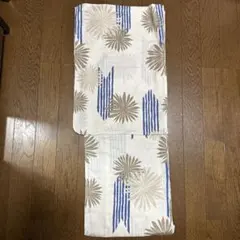 花柄ストライプ 浴衣単品