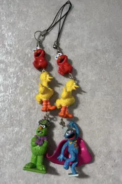 セサミストリート ヴィンテージ フィギュア セット レトロ