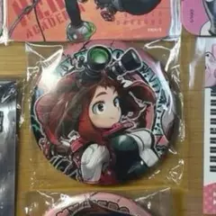 僕のヒーローアカデミア　麗日　お茶子　ヒロアカ　コレクション缶バッジ　カード