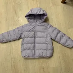 ユニクロ　パフテックウォッシャブルパーカ　パープル　サイズ120