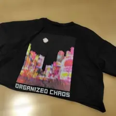 【美品】ORGANIZEO CHAOS 半袖シャツ　Mサイズ ブラック