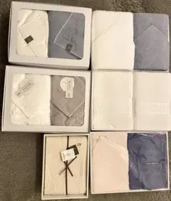 【未使用】バスタオル11枚セット（ホワイト、グレー、ピンク、アイボリー）