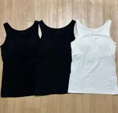 ユニクロ　エアリズムコットンブラタンクトップ　150