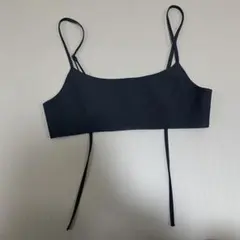 ブラック ストラップ付き ビスチェ Sサイズ