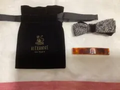 ALEXANDRE DE PARIS バレッタ 9cm おまけ付　アレクサンドル