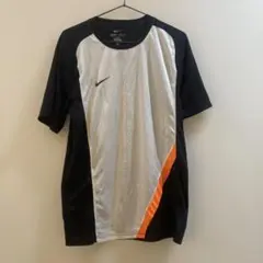 K1348 NIKE 半袖スポーツウェア ブラック 白 メンズ L
