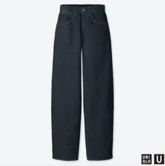 UNIQLO ワイドフィットカーブジーンズ 68 BLUE 25