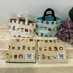 runa様 専用です】布バスケット メガネ置き 猫柄 ハンドメイド - メルカリ
