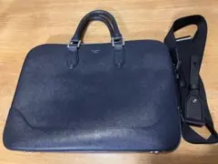 PELLE MORBIDA ビジネスバッグ ネイビーのサムネイル