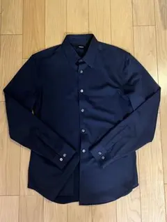 Theory SYLVAIN 長袖シャツ ネイビーのサムネイル