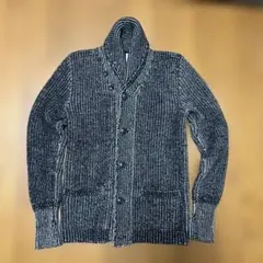 ショールカラーカーディガン