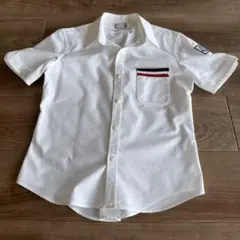 メンズモンクレール　ガムブルー　白半袖シャツ　サイズ1 2026年最新】MONCLER GAMME BLEU カラー：ホワイト系 メンズ 半袖