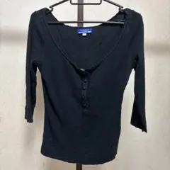 BURBERRY BLUE LABEL 黒トップス38