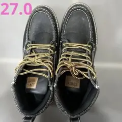 ⭐️早い者勝ち⭐️EDWIN ブラックレザー 27.0cm メンズ 靴