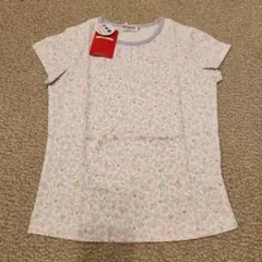 新品未使用☆ミキハウス花柄 半袖Tシャツ 110cmのサムネイル