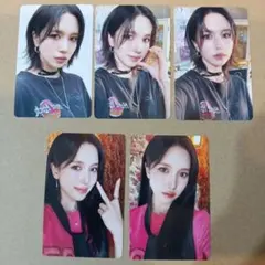 TWICE　トレカ　ソロ盤　5枚　コンプ　ミナ　②