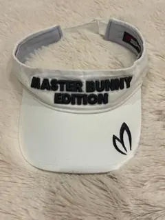 MASTER BUNNY EDITION サンバイザー ホワイト　マスターバニー