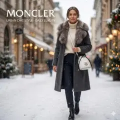 ★最終価格！新品！MONCLER ダウンバッグ ホワイト