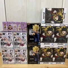 ワンピース　ドラゴンボール　ヒロアカフィギュアセット。