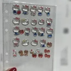 ハローキティ　ボンボンドロップシール