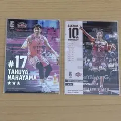 Bリーグ リアルカード秋田ノーザンハピネッツ 中山拓哉