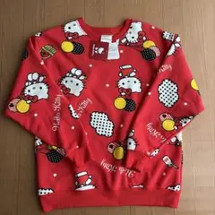 新品ハローキティ トレーナー　長袖　ボア　フリース