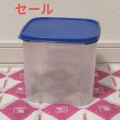 タッパーウェア ＭＭスクエア ＃３ 青 梅酒作りやお米保存にものサムネイル