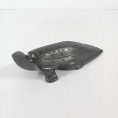 亀の置物 陶器製 昭和レトロ インテリア