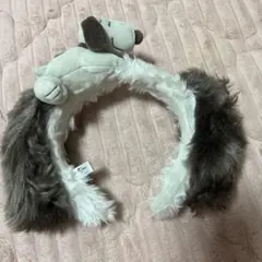スヌーピー ぬいぐるみ付きカチューシャ