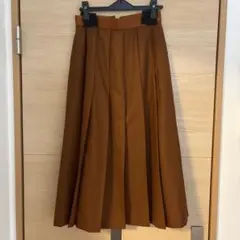 MaxMara studioロングスカート フレア ブラウン サイズ 40 - メルカリ