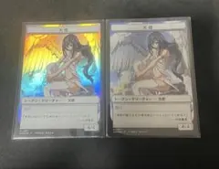 MTG すべそれ 沢渡慧美 天使トークン 2枚（通常×1枚・Foil×1枚）