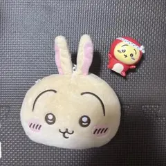 ちいかわ ぬいぐるみパスケースポーチ うさぎ　おまけ付き