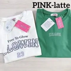 新品未使用 PINK-latte 半袖&長袖Tシャツセット　L160