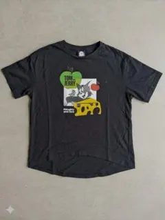 Tom and Jerry 半袖 Tシャツ ブラックのサムネイル