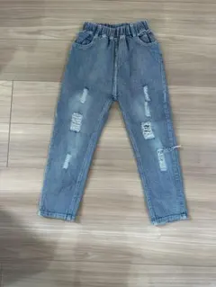 ダメージ加工 パンツ 130