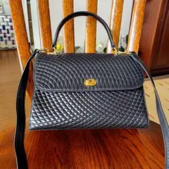 BALLY キルティング ショルダーバッグ ブラックのサムネイル