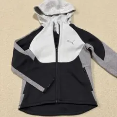 PUMAトレーニングウェア ランニングサッカーバスケ野球メッシュパーカーアウター