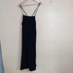 値下◎2.5◎S133P◎カスタネ◎キャミワンピース◎ブラック◎F