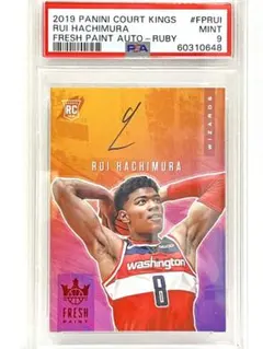2019 Panini Hachimura Rui 直書きサイン PSA 10 2019 RUI HACHIMURA SILVER RC PSA 10