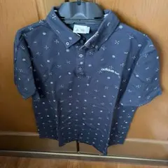 adidas ゴルフ用ドットポロシャツ
