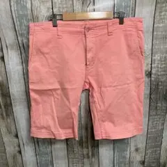 メンズ コットン ショートパンツ ピンクのサムネイル