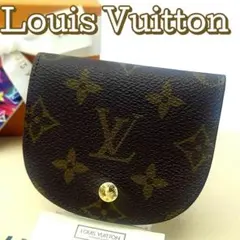 美品 ルイヴィトン コインケース モノグラム ポルトモネ グゼ 小銭入れ