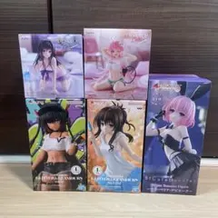 To LOVEる フィギュア5点セット　小手川唯　ララ　ネメシス　結城美柑　モモ