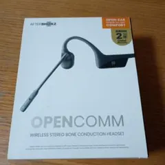 AfterShokz OpenComm ASC100 骨伝導ヘッドセット 黒
