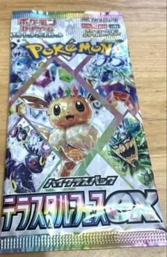 ポケモンカード テラスタルフェスex 未開封 バラ 1パック