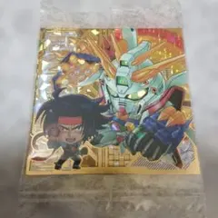 【新品】ガンダム　シール　ウエハース ドモンカッシュ&ゴッドガンダム