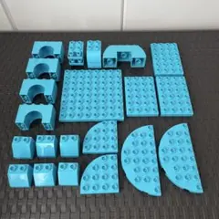 レゴデュプロ　水色ブロックまとめ売り　⑧