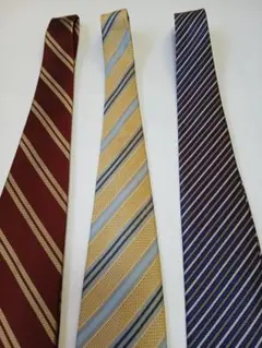 ストライプネクタイ3本セット